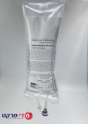 Sodium Chloride 0.9% Imuna 1 L סליין
