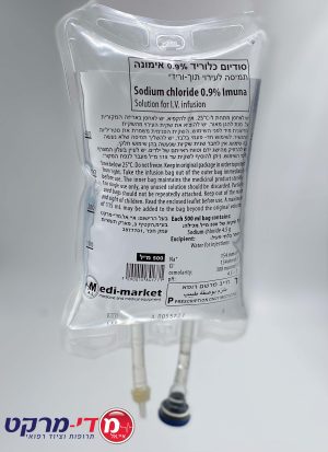 Sodium Chloride 0.9% Imuna 500 Ml סליין