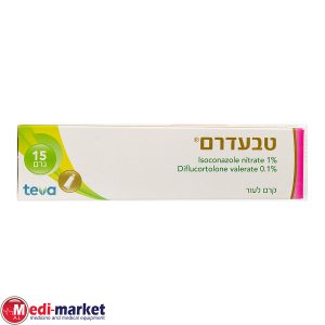 Tevaderm Cream 15Gr טבעדרם קרם 15 גר'