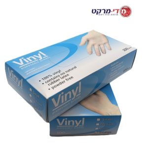 כפפות ויניל ללא טלק 1/100 INTCO ,XL