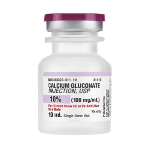 CALCIUM GLUCONATE 10% 10ML Injection