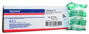 GYPSONA BANDAGE QUICK SETTING 10CM*3YD *24
