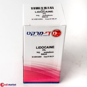 Lidocaine 3% 50Ml Inj