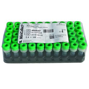 מבחנות 50 L.HEPARIN MINICOLLECT 1ML יח - חדש