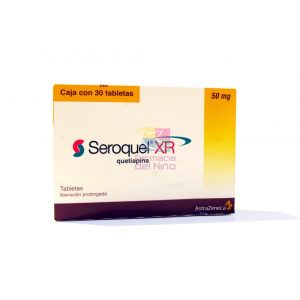 Seroquel Xr 50Mg 30Tab
