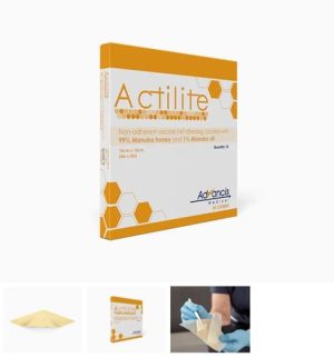 Actilite Dressing Honey w. Activon Plus 10cm*20cm 1/10