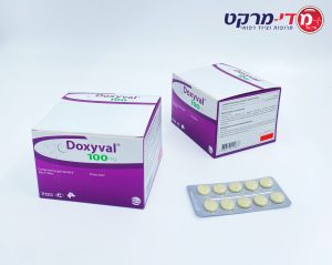 DOXYVAL 100MG 20X10T DOXYCYCLINE  200 TAB