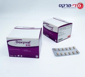 DOXYVAL 20MG 24X12T DOXYCYCLINE  288 TAB