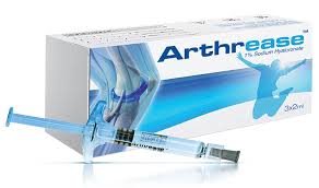 Arthrease 2Ml 1% Sodium Hyal' 3Syr'