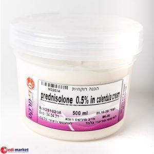 Prednisolone 0.5% + Calendula Cream 500Ml