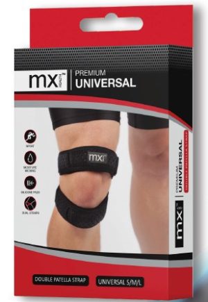 תומך ברך 2 Premium UNI רצועות, MX LONDON ,S/M/L