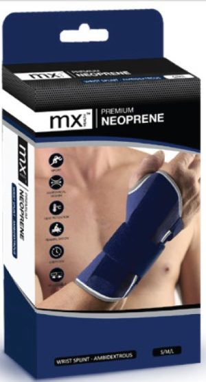 תומך שורש כף יד MX LONDON ,S/M/L ,Neoprene