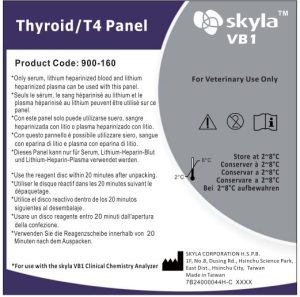 רוטור 2 פרמטרים Thyroid/T4 + CHOL Pane 10/BOX 900-160
